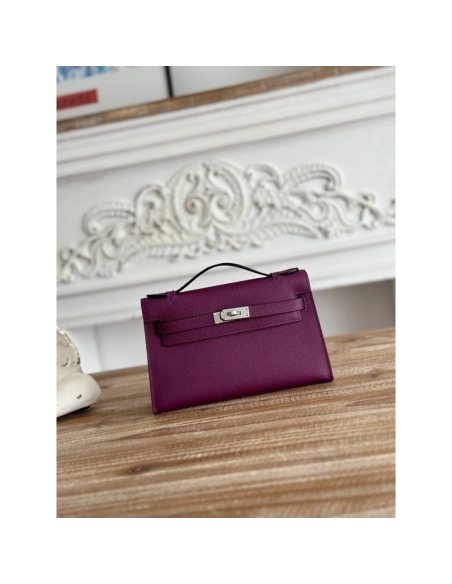 Hermes kelly mini pouchette bags H087225 22cm,Hermes Bags