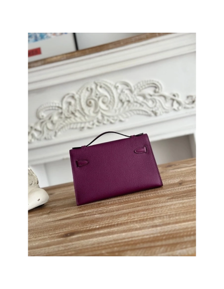 Hermes kelly mini pouchette bags H087225 22cm,Hermes Bags