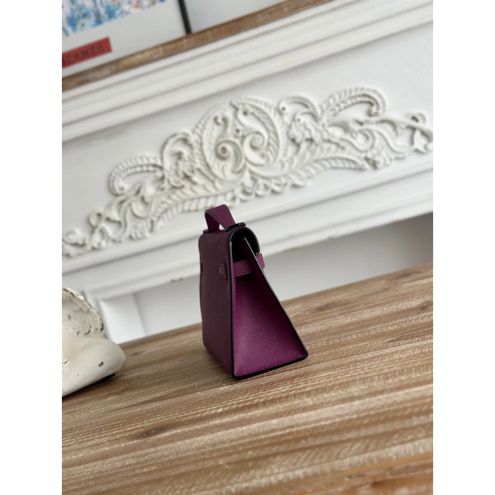 Hermes kelly mini pouchette bags H087225 22cm,Hermes Bags