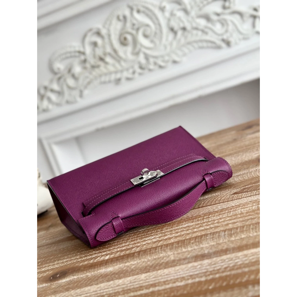 Hermes kelly mini pouchette bags H087225 22cm,Hermes Bags