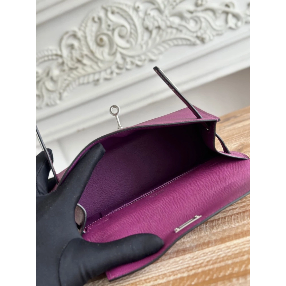 Hermes kelly mini pouchette bags H087225 22cm,Hermes Bags