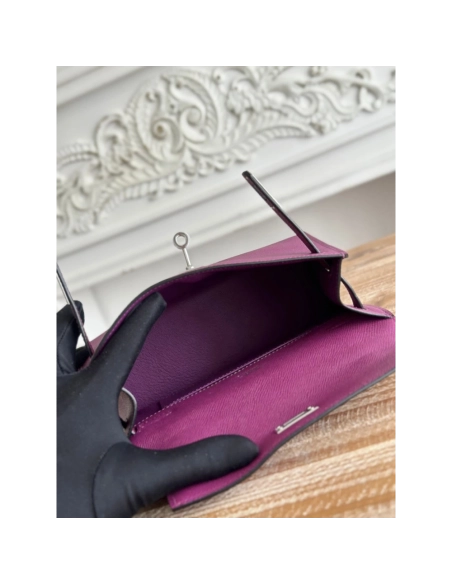 Hermes kelly mini pouchette bags H087225 22cm,Hermes Bags