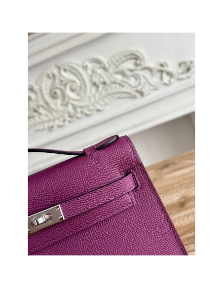 Hermes kelly mini pouchette bags H087225 22cm,Hermes Bags