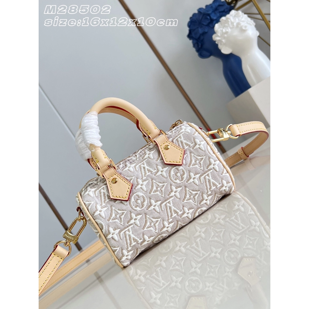 Louis Vuitton Nano Speedy Bags M28502 16X12.5X10cm,Louis Vuitton Bags