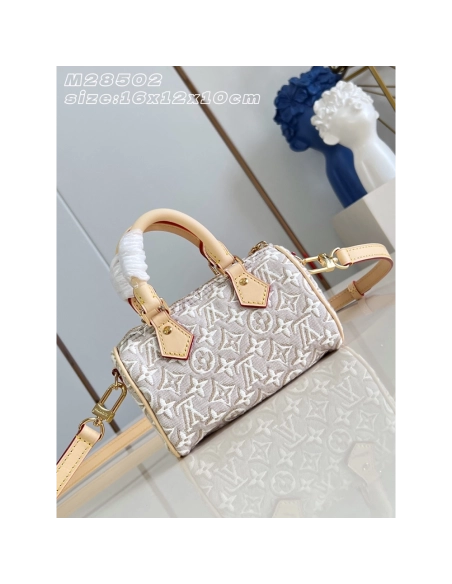 Louis Vuitton Nano Speedy Bags M28502 16X12.5X10cm,Louis Vuitton Bags