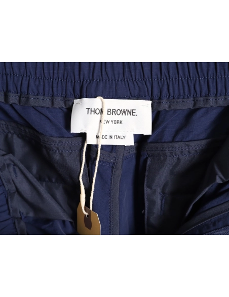 Thom Browne 4-Bar Double-Pocket Casual Utility Trousers,Thom Browne
