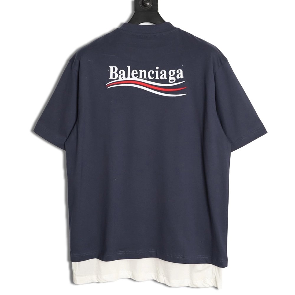 Balenciaga Coca-Cola Layered Embroidered Short-Sleeve T-Shirt,Balenciaga