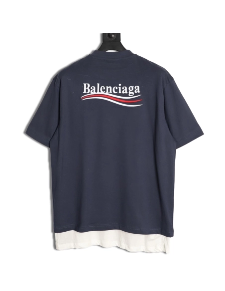 Balenciaga Coca-Cola Layered Embroidered Short-Sleeve T-Shirt,Balenciaga