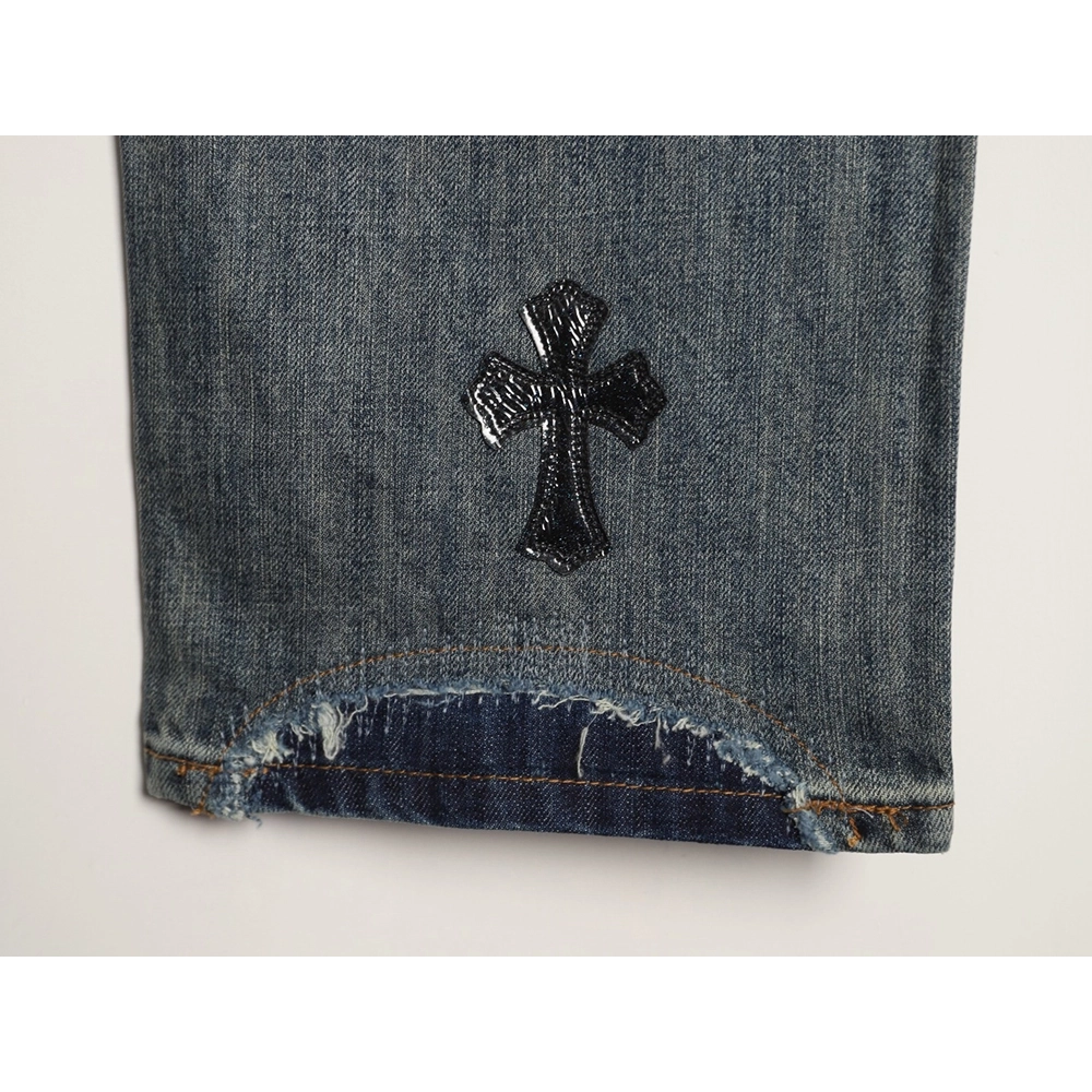 Chrome Hearts Cross Label Distressed Jeans,Gucci