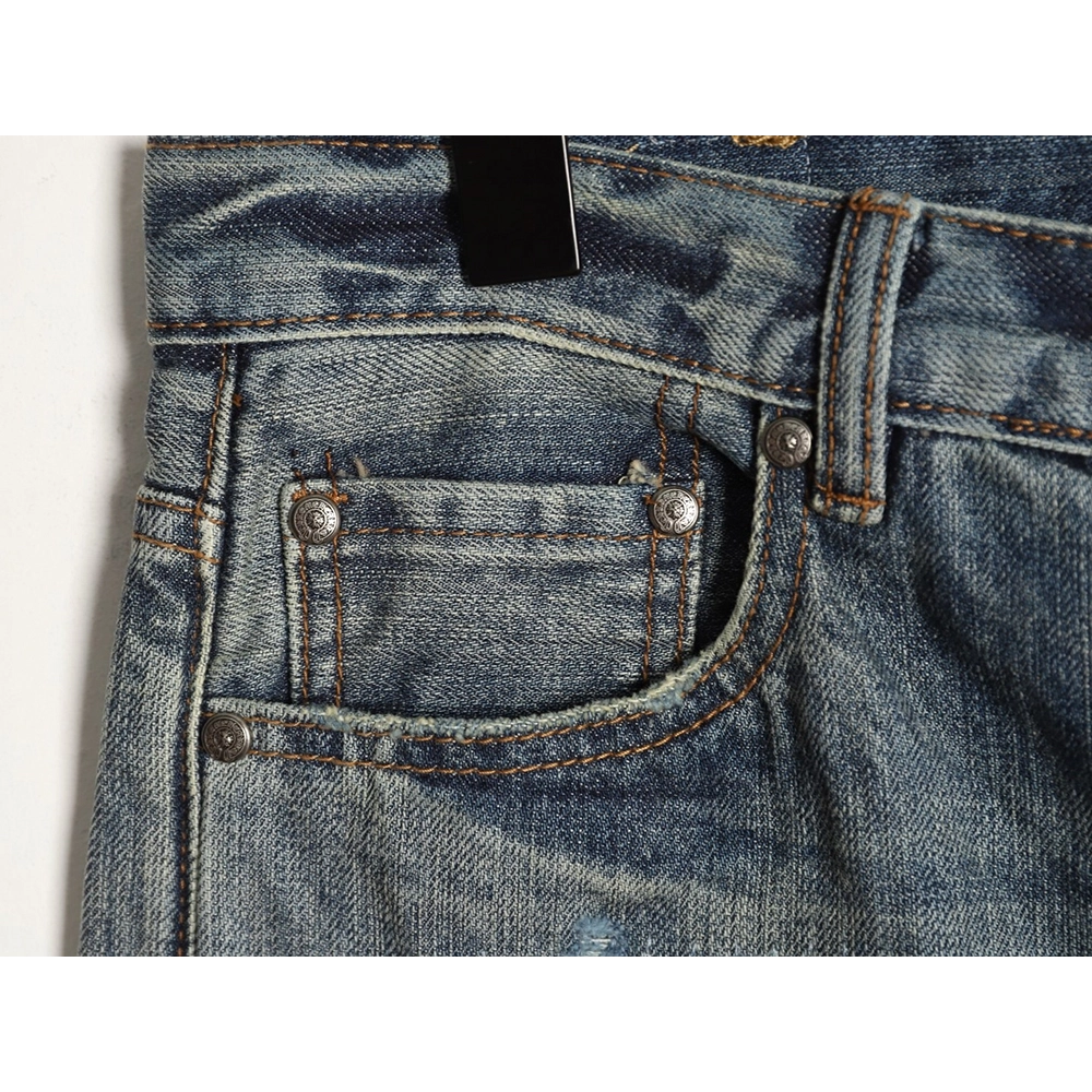 Chrome Hearts Cross Label Distressed Jeans,Gucci