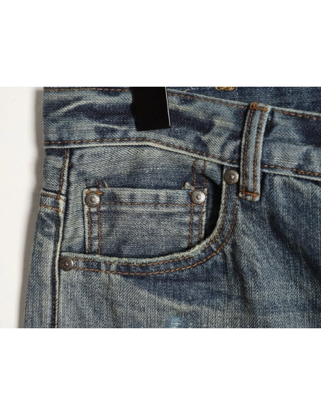 Chrome Hearts Cross Label Distressed Jeans,Gucci