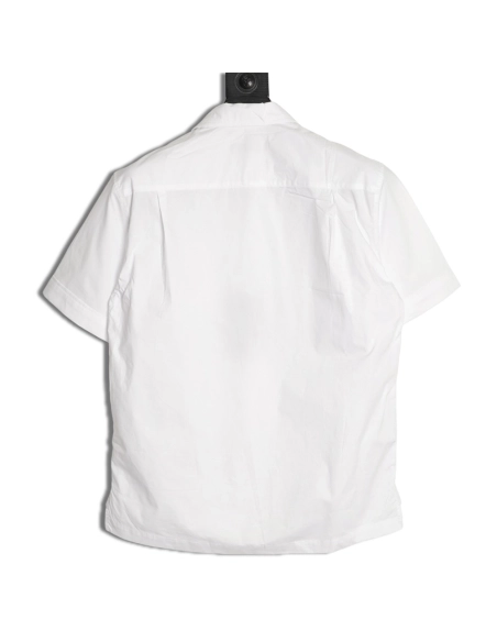 Dolce Gabbana Square Label Short-Sleeve Shirt,Dolce Gabbana