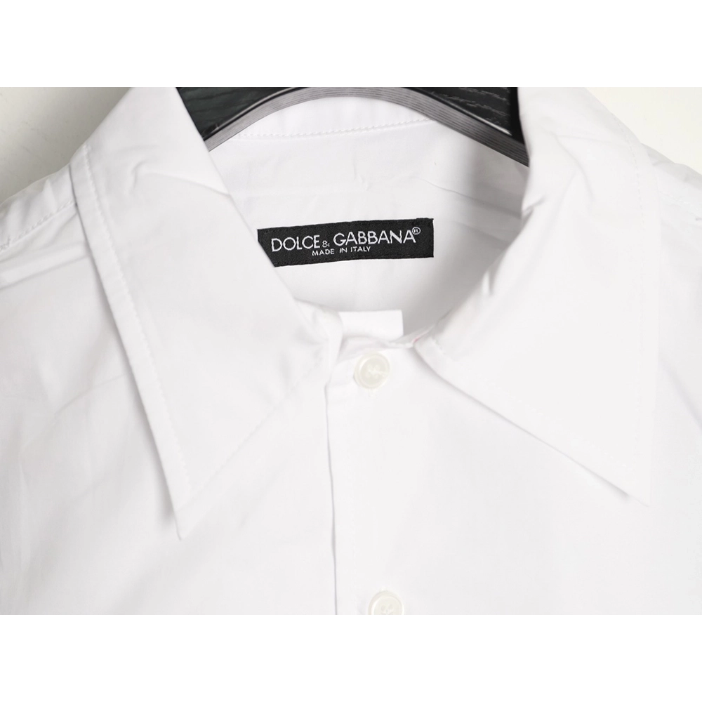 Dolce Gabbana Square Label Short-Sleeve Shirt,Dolce Gabbana