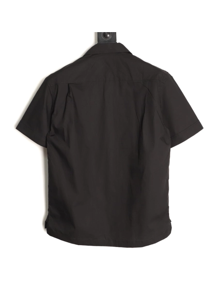 Dolce Gabbana Square Label Short-Sleeve Shirt TSK1,Dolce Gabbana