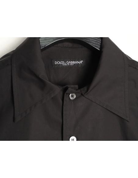 Dolce Gabbana Square Label Short-Sleeve Shirt TSK1,Dolce Gabbana