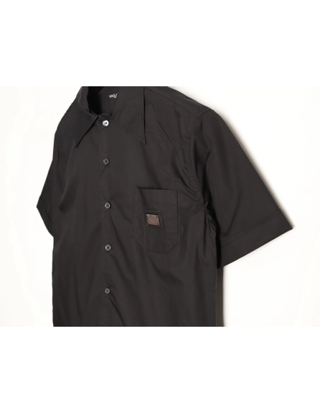 Dolce Gabbana Square Label Short-Sleeve Shirt TSK1,Dolce Gabbana