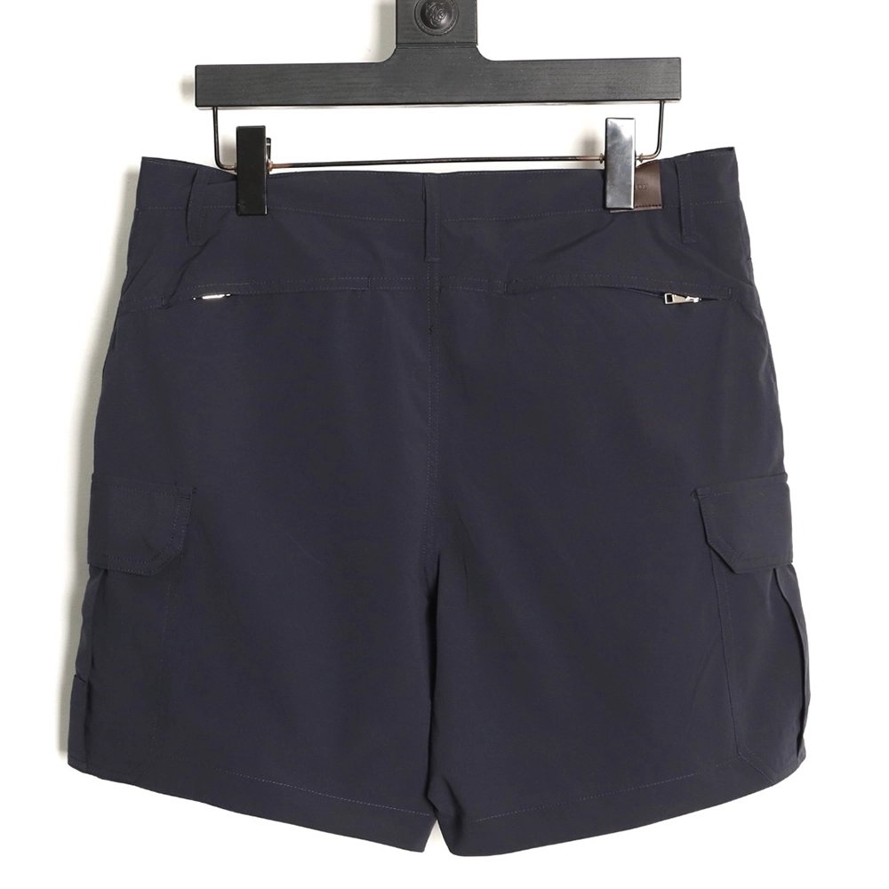 Dior letter embroidered button cargo shorts,Dior