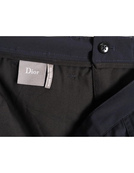 Dior letter embroidered button cargo shorts,Dior