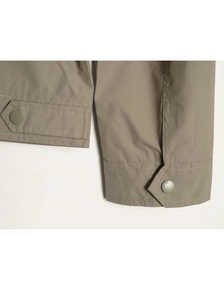 Burberry double-pocket embroidered lapel light jacket,Burberry