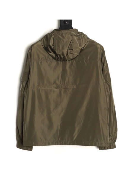 Moncler Lightweight Casual Hooded Jacket with Sleeve Pocket,Moncler