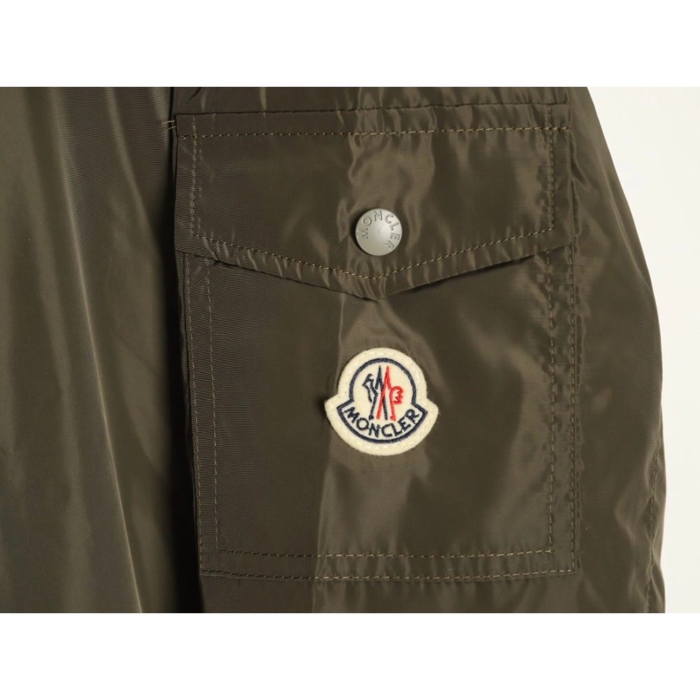 Moncler Lightweight Casual Hooded Jacket with Sleeve Pocket,Moncler