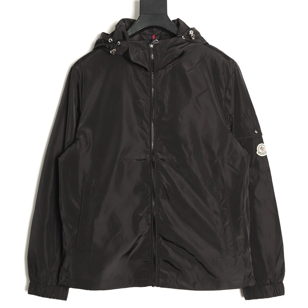 Moncler Lightweight Casual Hooded Jacket with Sleeve Pocket TSK1,Moncler