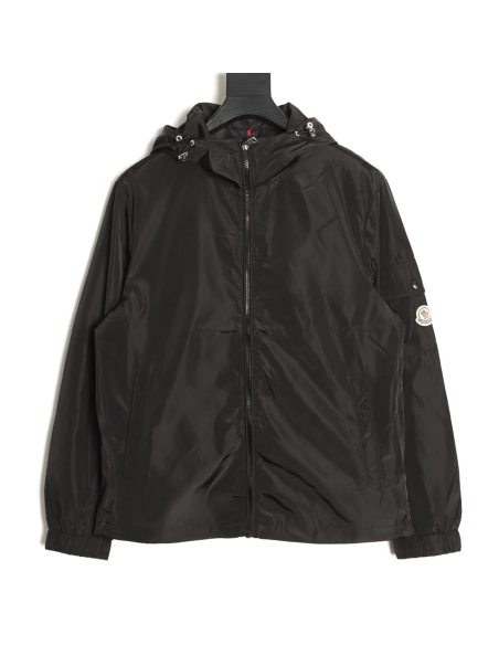 Moncler Lightweight Casual Hooded Jacket with Sleeve Pocket TSK1,Moncler