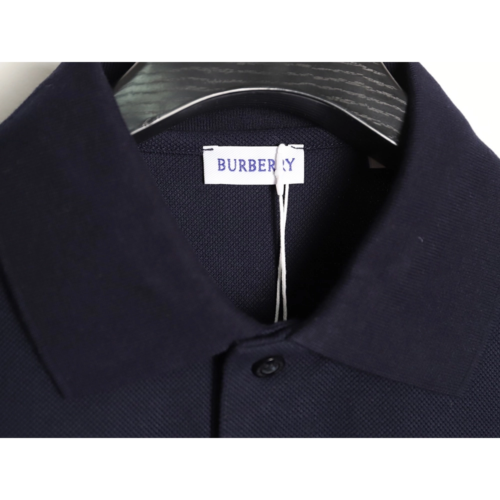 Burberry Embroidered Iridescent Equestrian Knight Polo Shirt,Burberry
