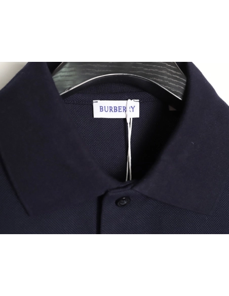 Burberry Embroidered Iridescent Equestrian Knight Polo Shirt,Burberry