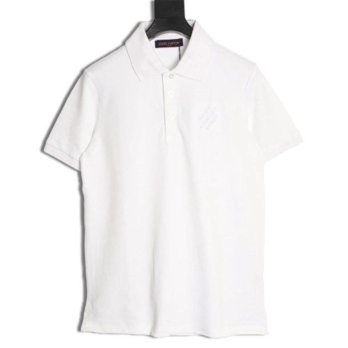 Louis Vuitton Embroidered Signature Short-Sleeve Polo Shirt,Louis Vuitton