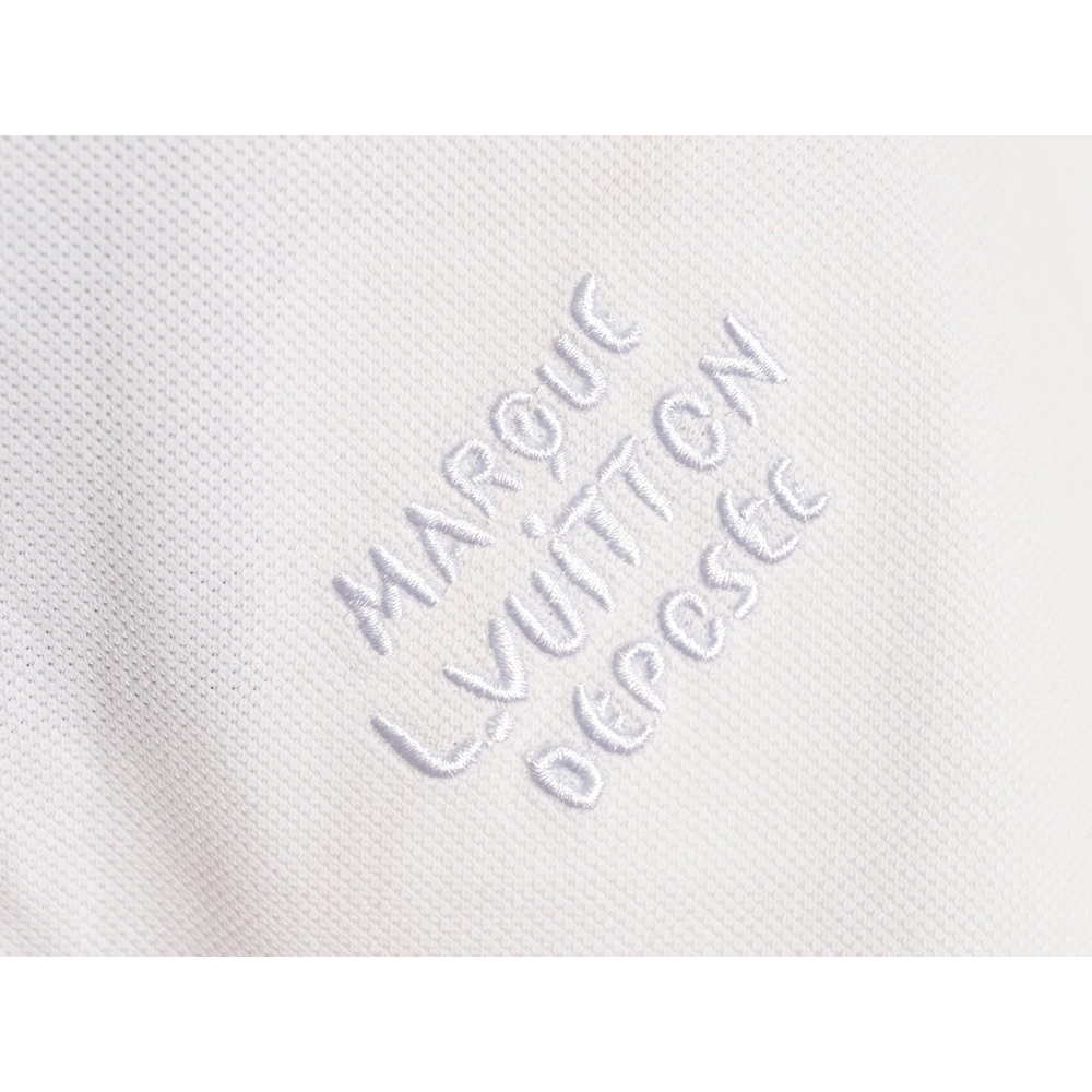 Louis Vuitton Embroidered Signature Short-Sleeve Polo Shirt,Louis Vuitton