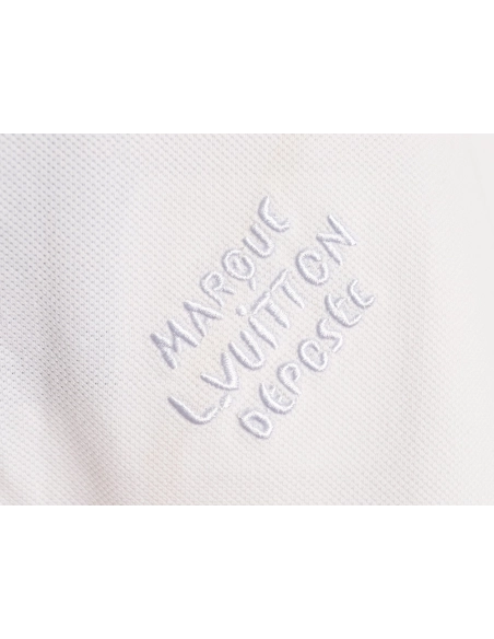 Louis Vuitton Embroidered Signature Short-Sleeve Polo Shirt,Louis Vuitton