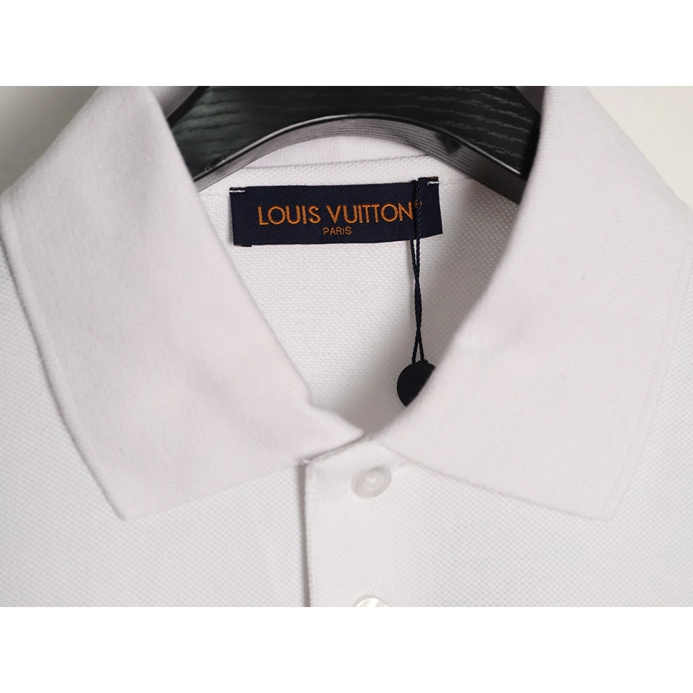 Louis Vuitton Embroidered Signature Short-Sleeve Polo Shirt,Louis Vuitton