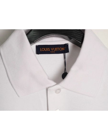Louis Vuitton Embroidered Signature Short-Sleeve Polo Shirt,Louis Vuitton