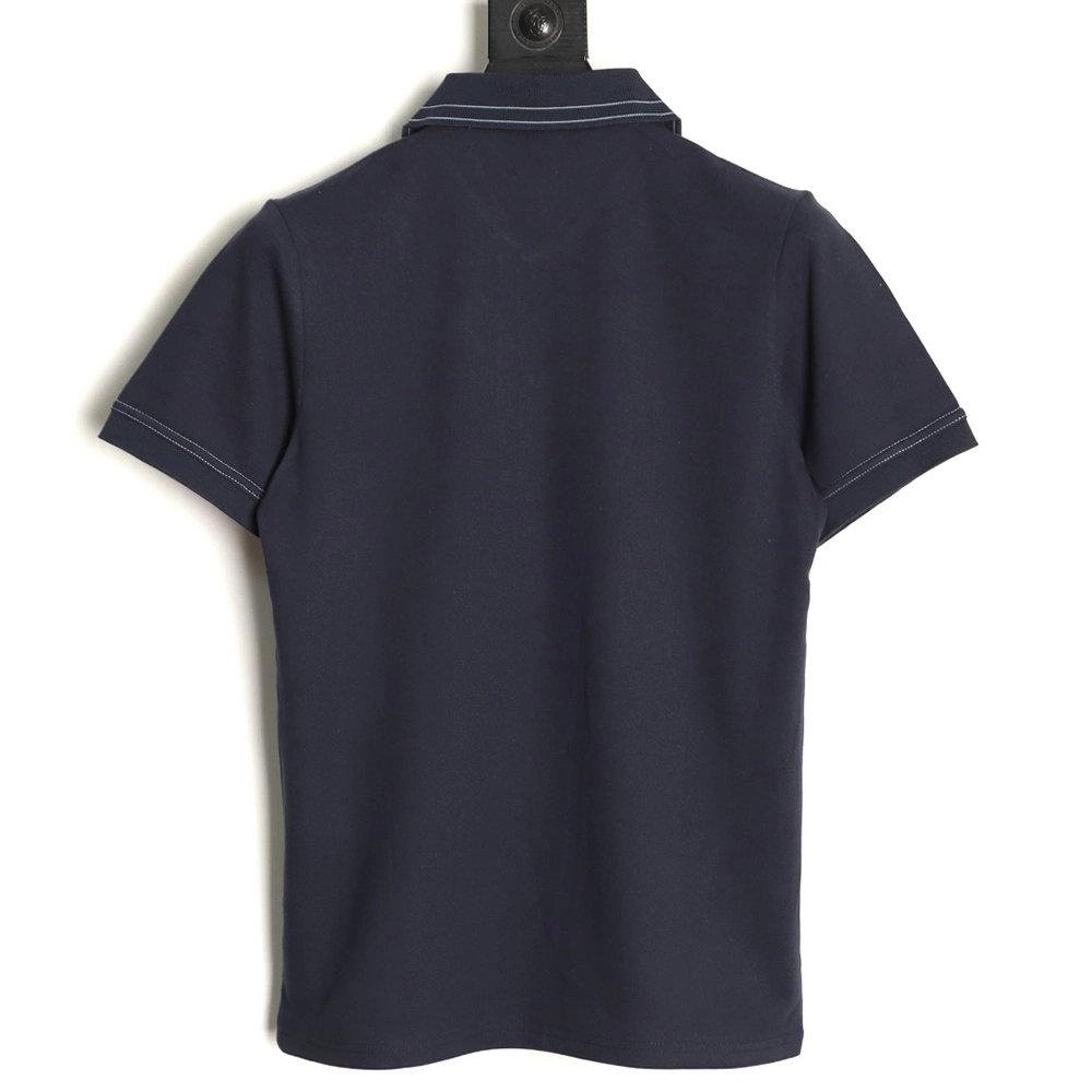 Lacoste gold-trimmed crocodile logo short-sleeved polo shirt TSK1,Lacoste