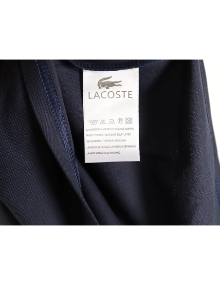 Lacoste gold-trimmed crocodile logo short-sleeved polo shirt TSK1,Lacoste