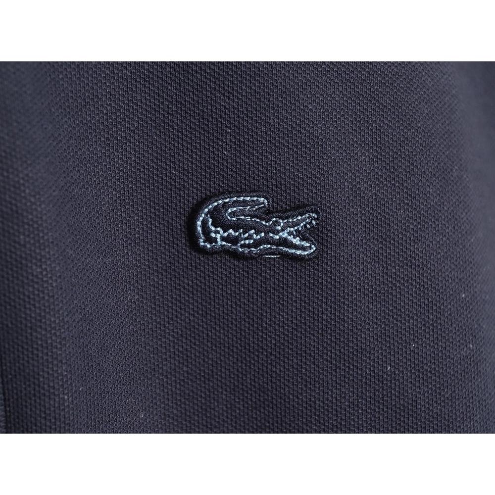 Lacoste gold-trimmed crocodile logo short-sleeved polo shirt TSK1,Lacoste