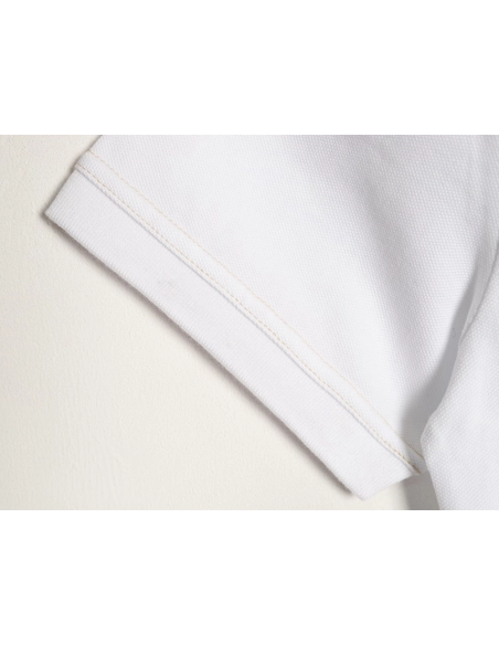Lacoste gold-trimmed crocodile logo short-sleeved polo shirt,Lacoste