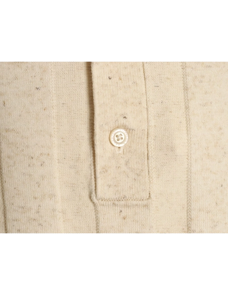 Brunello Cucinelli Button Ribbed Henley Collar Knit Short Sleeve T-Shirt,Brunello Cucinelli