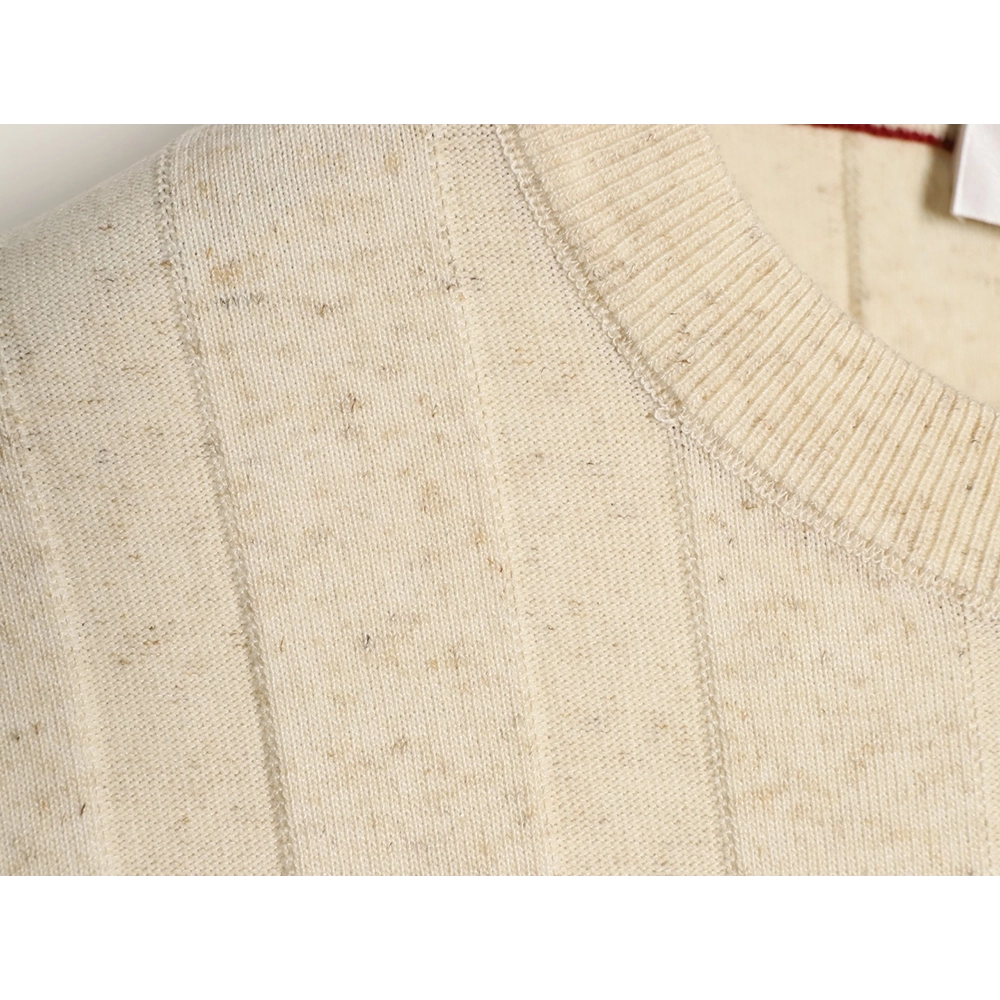 Brunello Cucinelli Button Ribbed Henley Collar Knit Short Sleeve T-Shirt,Brunello Cucinelli