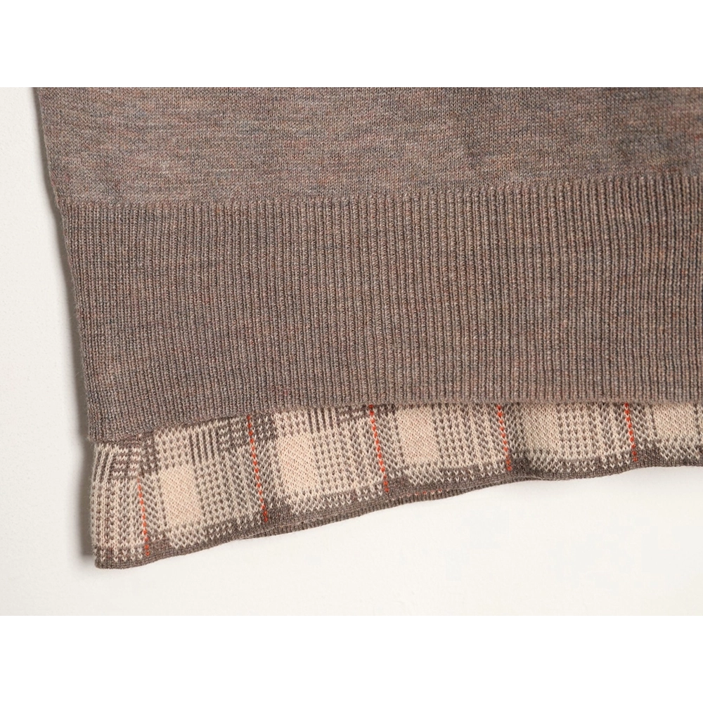 Acne Studios Faux-Layered Cashmere Knit Collared Polo Shirt,Acne Studios