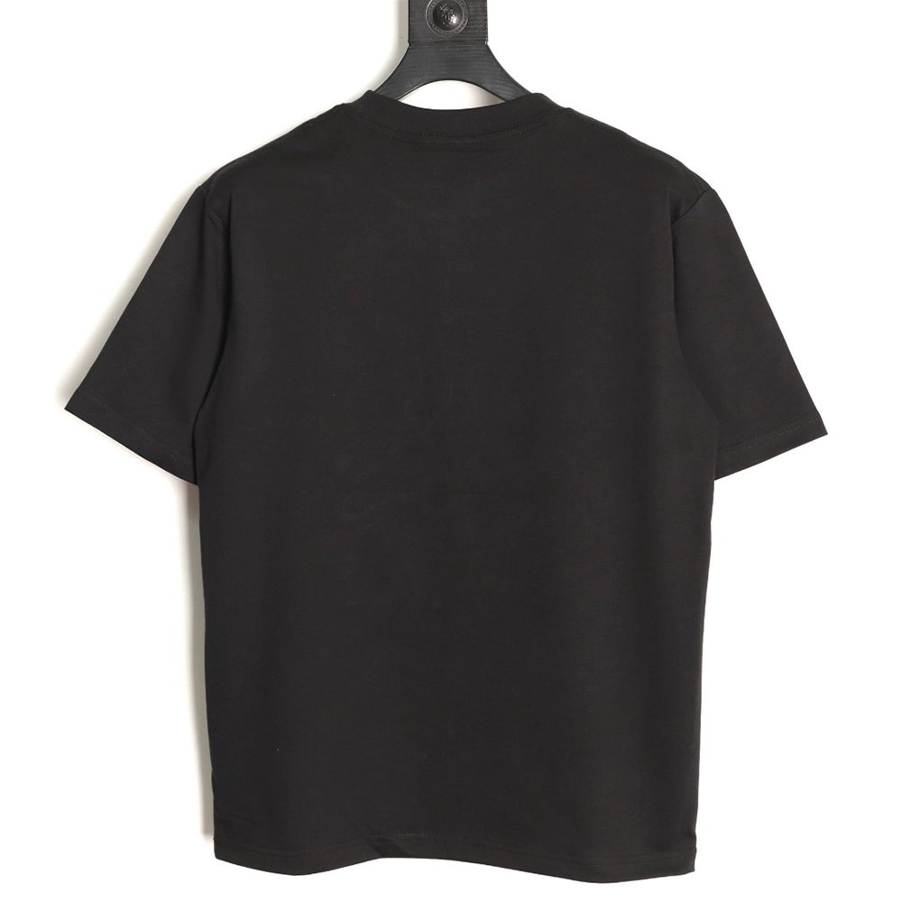 Loewe Neon-Embroidered Fluorescent Pink Short-Sleeve T-Shirt TSK1,Loewe