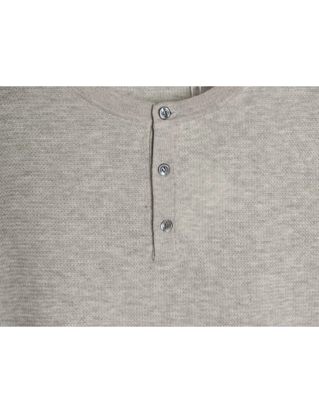 Brunello Cucinelli Henley Collar Knit Short Sleeve T-Shirt TSK1,Brunello Cucinelli