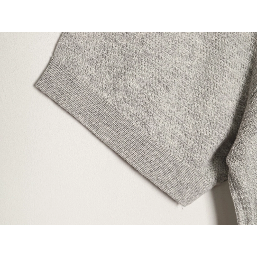 Brunello Cucinelli Henley Collar Knit Short Sleeve T-Shirt TSK1,Brunello Cucinelli