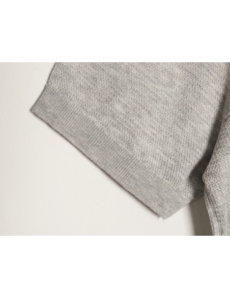 Brunello Cucinelli Henley Collar Knit Short Sleeve T-Shirt TSK1,Brunello Cucinelli