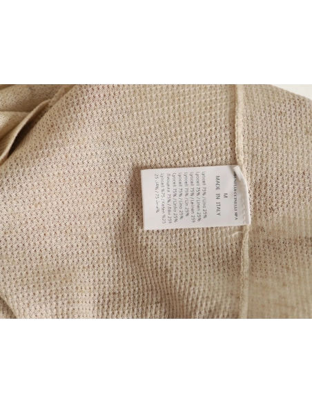 Brunello Cucinelli Henley Collar Knit Short Sleeve T-Shirt,Brunello Cucinelli