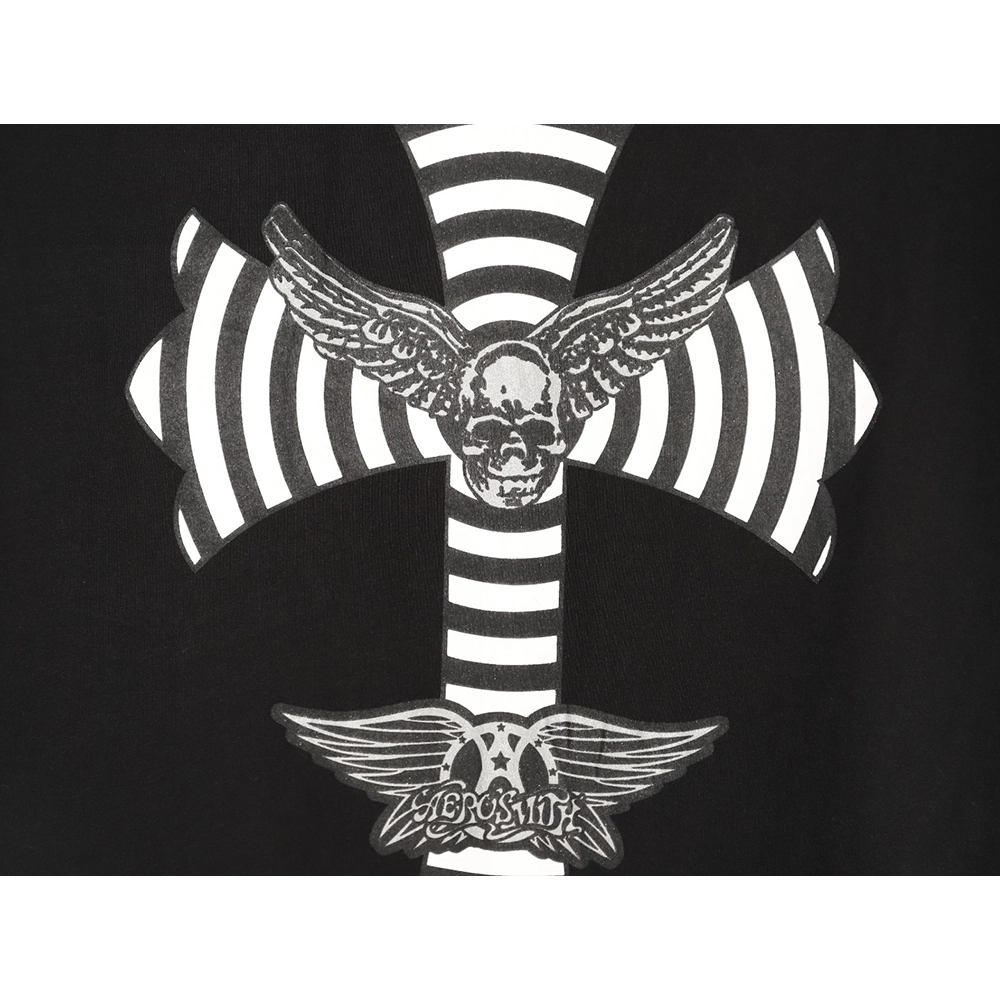 Chrome Hearts FOTI Cross-Skull Short-Sleeve T-Shirt,Chrome Hearts