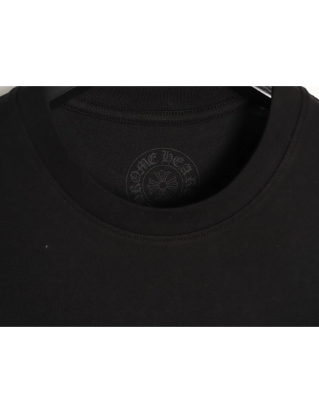 Chrome Hearts FOTI Cross-Skull Short-Sleeve T-Shirt,Chrome Hearts