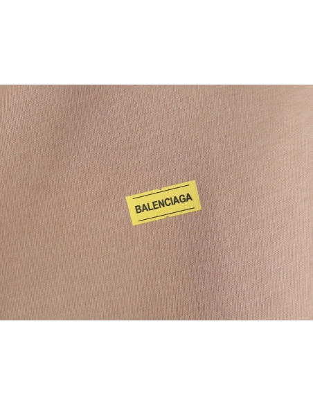 Balenciaga 520 Embroidered Label Short-Sleeve T-Shirt,Balenciaga