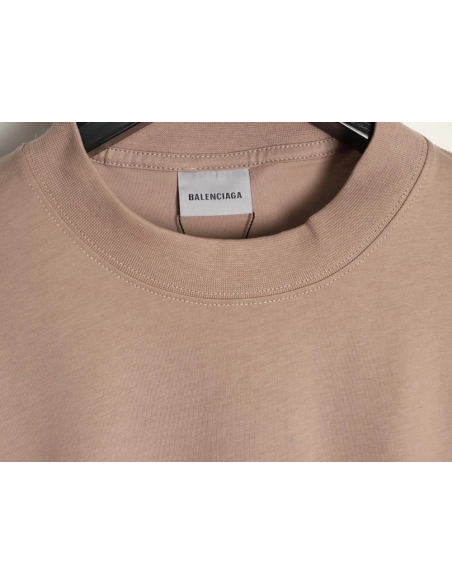 Balenciaga 520 Embroidered Label Short-Sleeve T-Shirt,Balenciaga